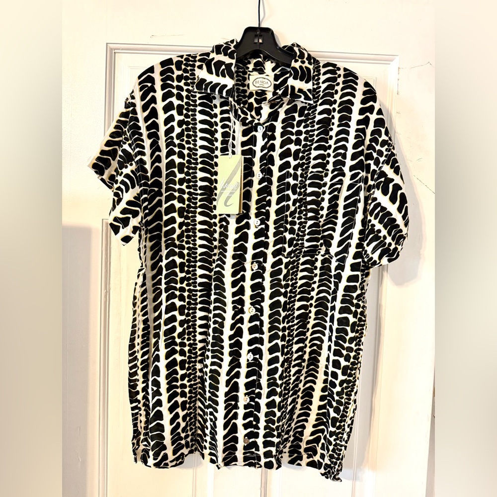 Benoa Swim Aloha Shirt Dress
Hebrew Cone NWT small